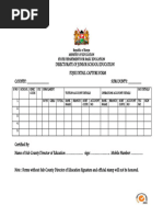 Kemis Data Capture Form - 2026 - 052731 | PDF