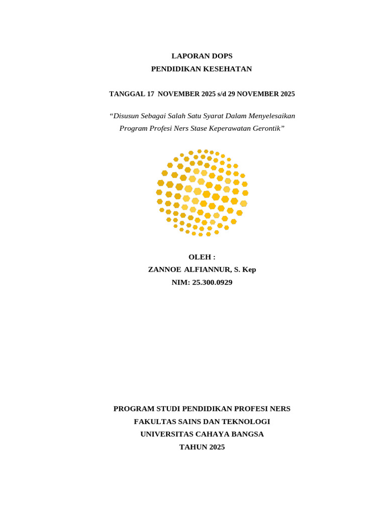 DOPS Penkes | PDF