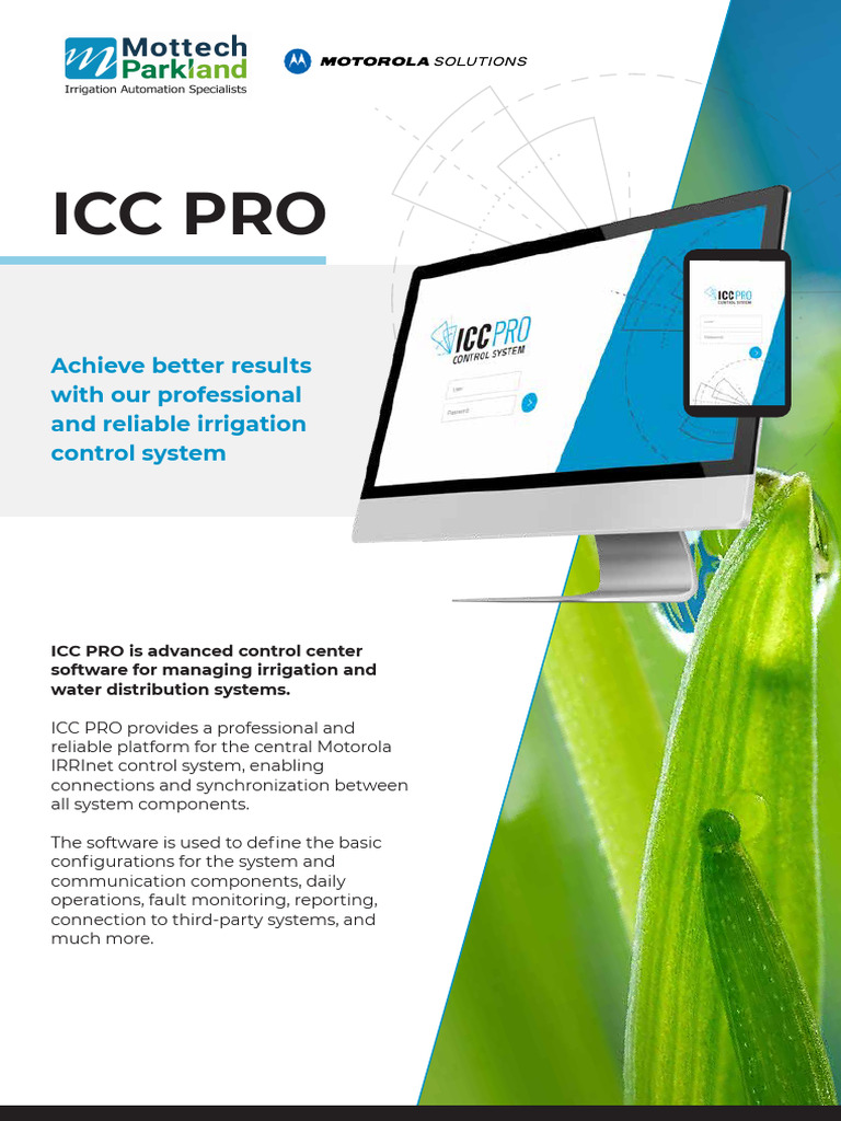 Mottech Parkland ICC PRO Brochure | PDF | System | Cloud Computing