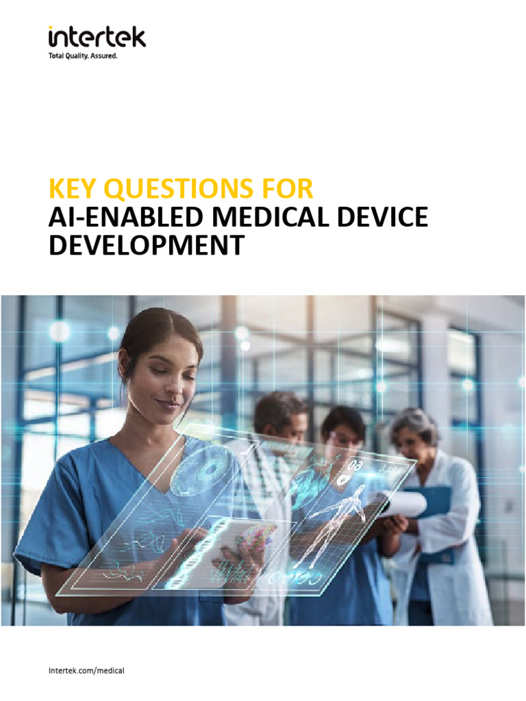 Intertek Ai Enabled Medical Device Development | PDF | Medical Device ...