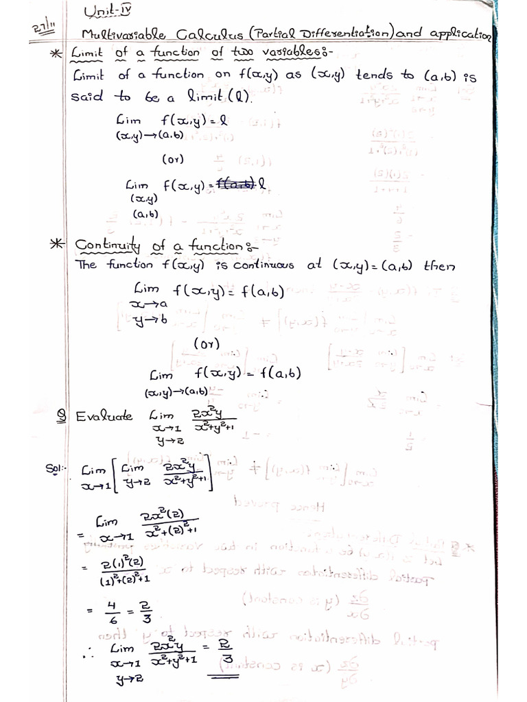 Maths Unit 4 | PDF