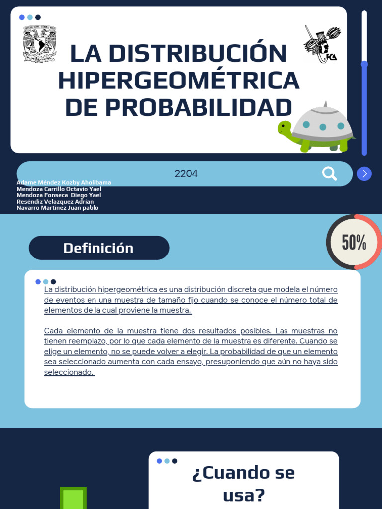Hipergeometrica | PDF | Probabilidad | Variable aleatoria