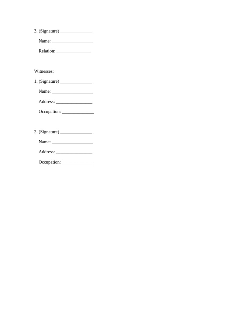Witness Section | PDF