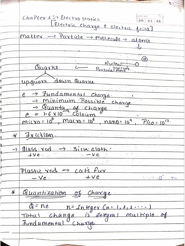physics chapter 1 gujarat board class 12 | PDF