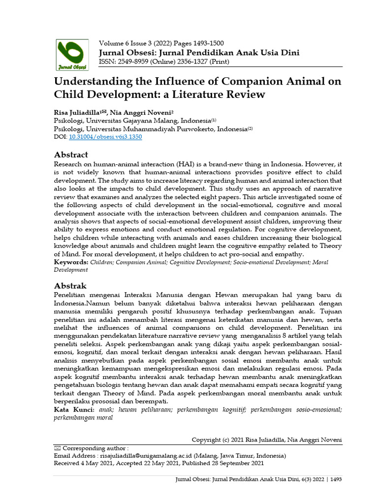 admin,+41+1350+Risa+1493-1500 | PDF | Attachment Theory | Pet