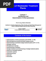 WWTP Inflow Parameters