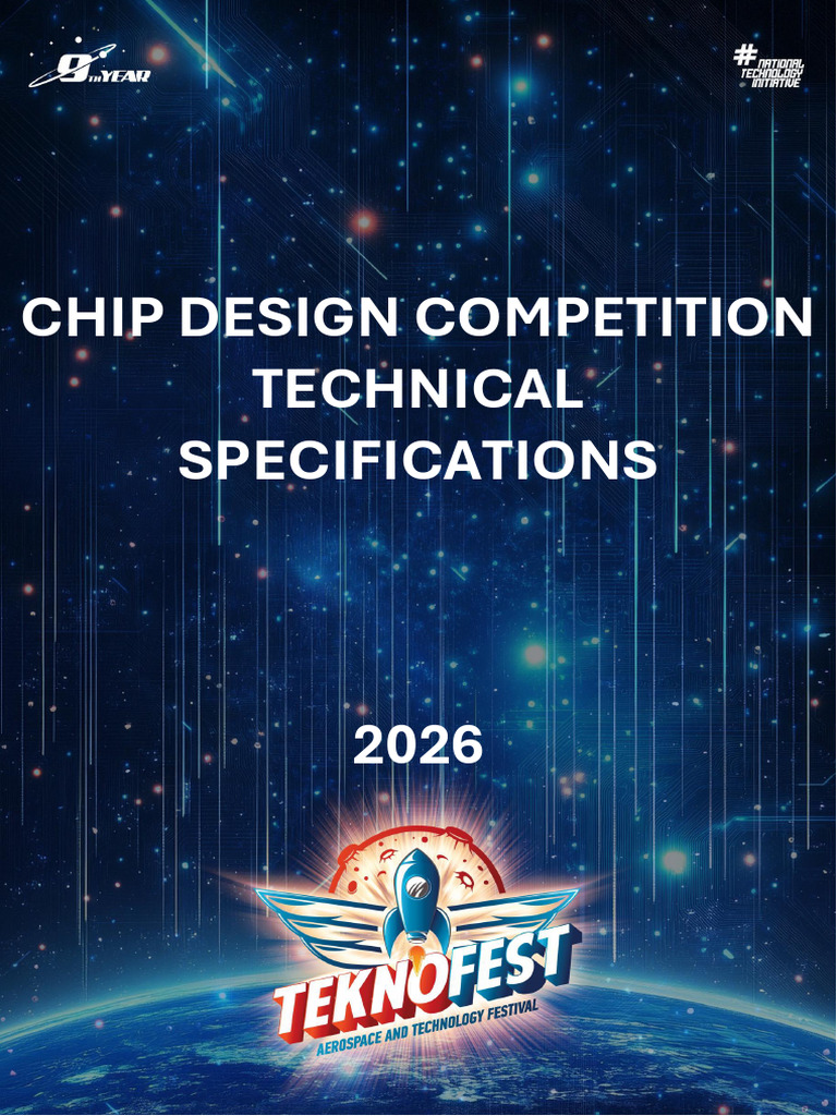 2026 Chip Design Competition Specifications v1 0 Hm5AC | PDF | System ...