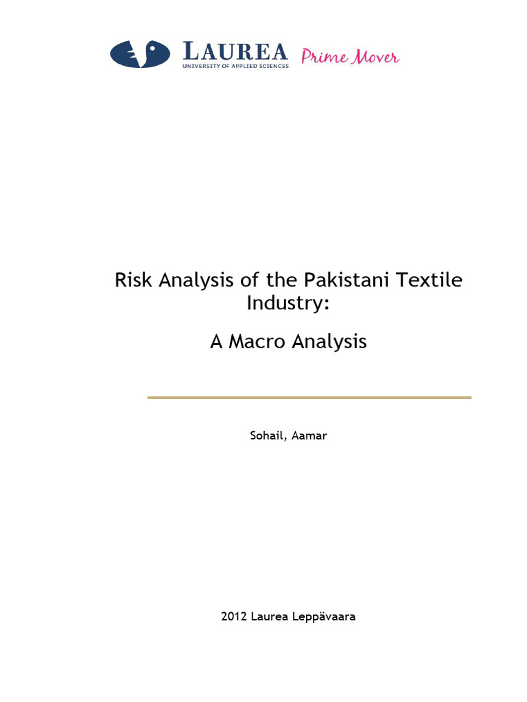 Final Thesis Aamar Sohail | PDF | Risk | Risk Management