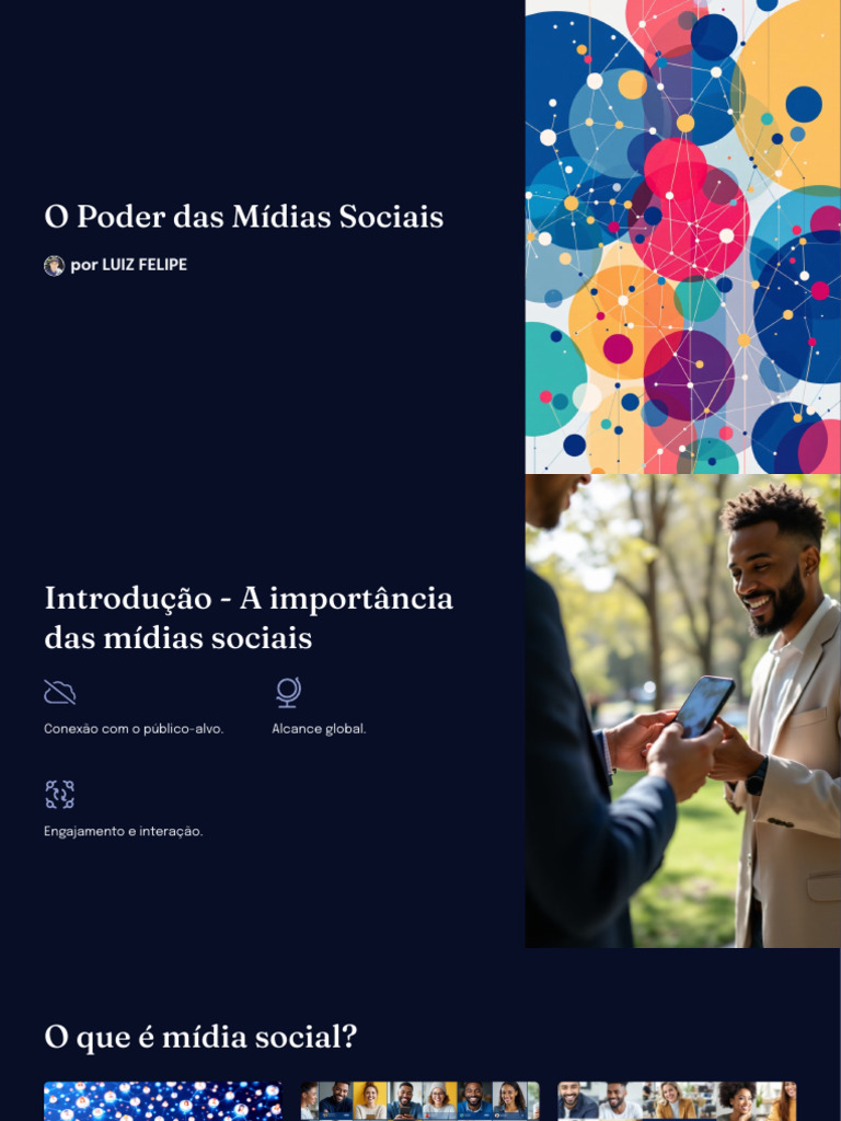 O Poder Das Midias Sociais | PDF | Redes sociais | Cultura Popular e ...