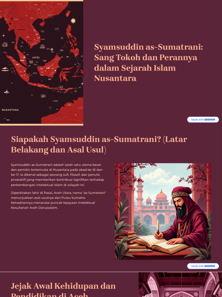 Syamsuddin As Sumatrani Sang Tokoh Dan Perannya Dalam Sejarah Islam ...