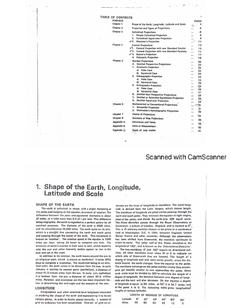 Map Work | PDF