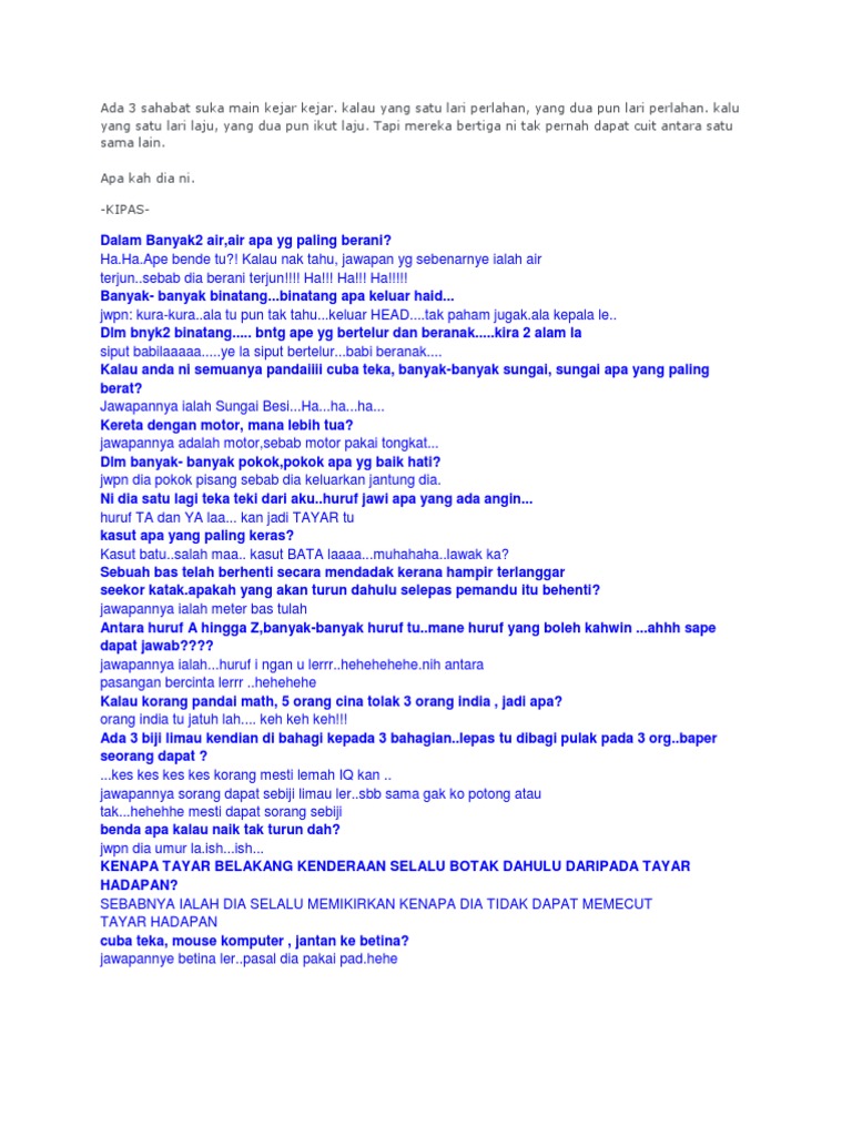 Teka Teki Pdf