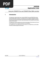 AN2548 Application Note: Using The STM32F101xx and STM32F103xx DMA Controller