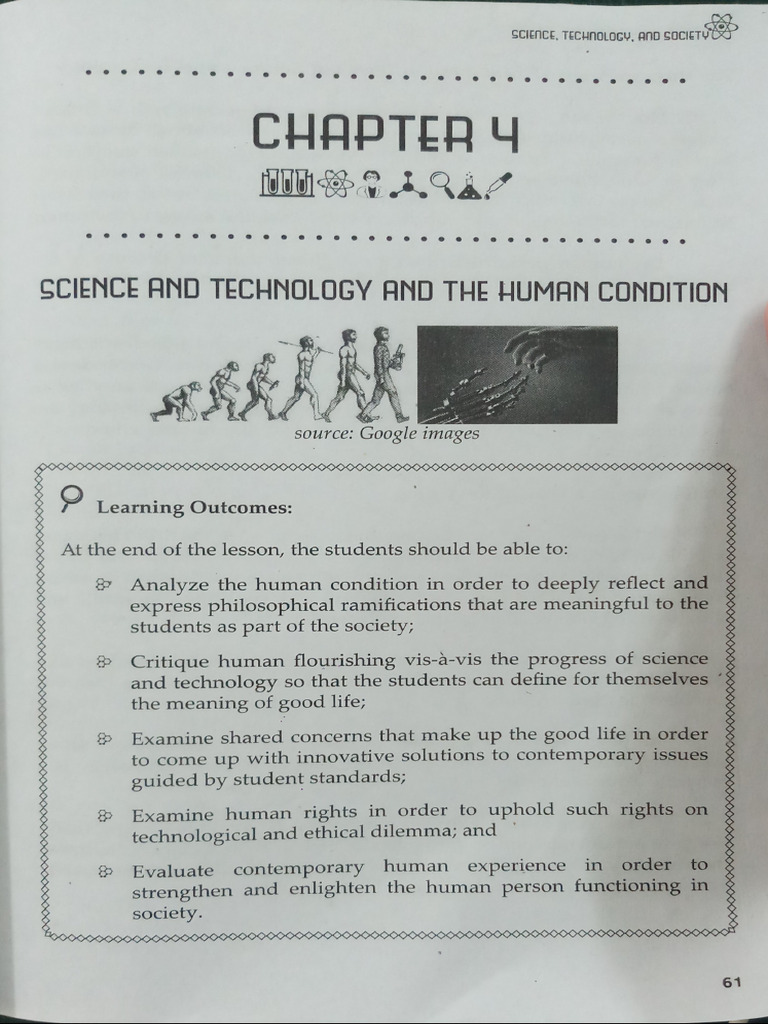 Chapter 5 Science and Technology and the Human Condition | PDF