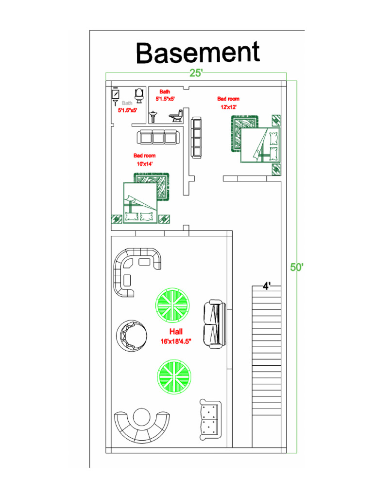 Basement Plan | PDF