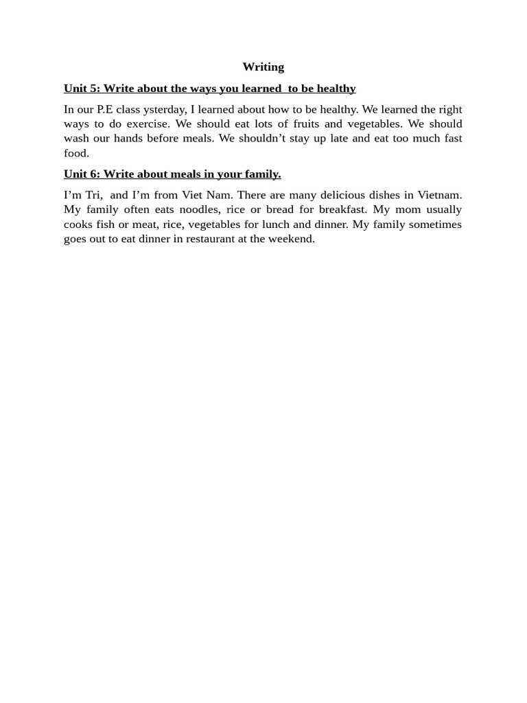 Writing Term 2 | PDF