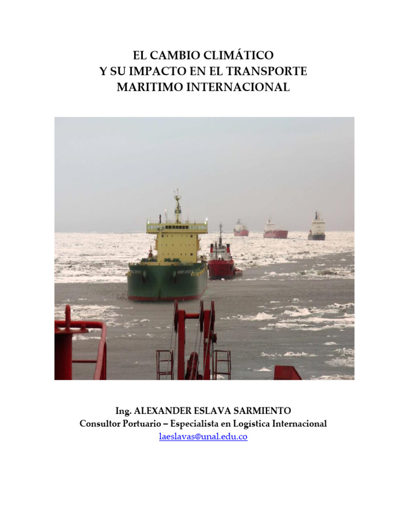 El cambio climÃ¡tico y su impacto en el transporte marÃ­timo | PDF ...