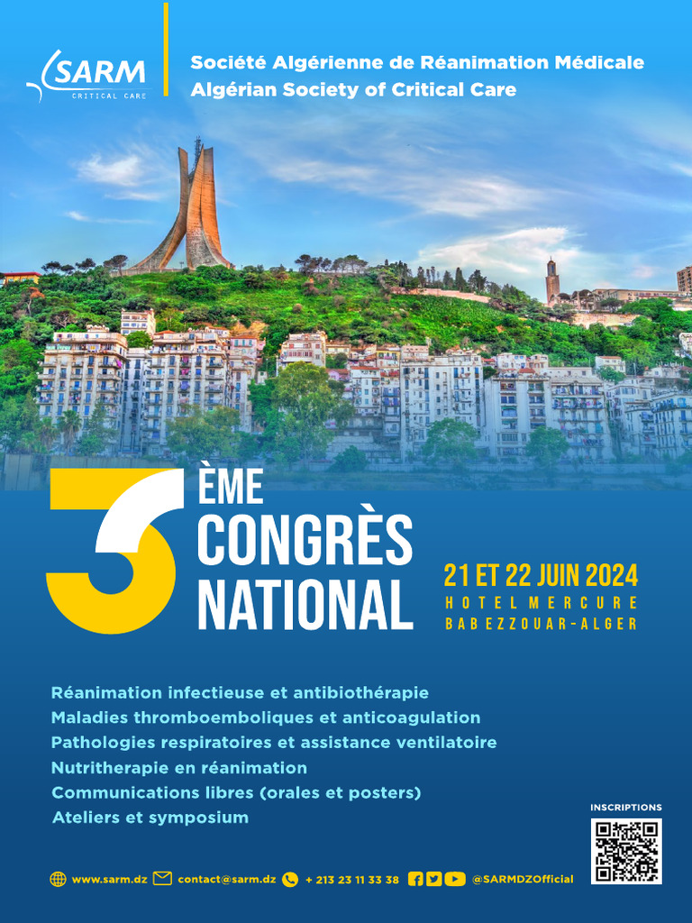 Programme Sarm 24 Final | PDF | Médecine de soins intensifs | Médecine