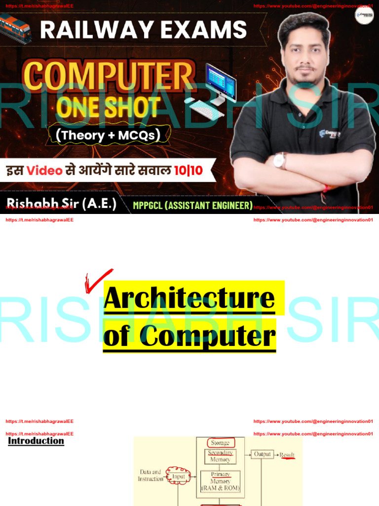 RRB Computer ONE SHOT Rishabh Sir - 260131 - 220338 | PDF | Malware ...
