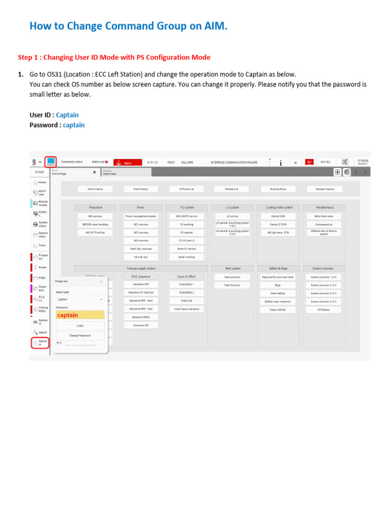 How To Change Command Group On AIM (PS41) - 071849 | PDF | Software ...