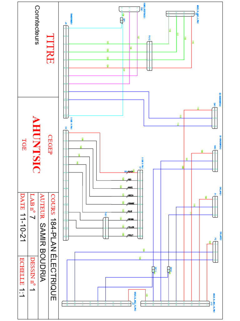 Lab07 Connecteurs | PDF
