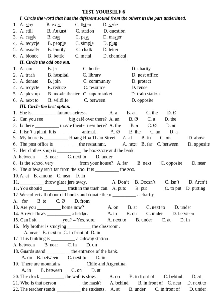 Test Yourself 6 - Worksheet | PDF | Chess Theory | Chess