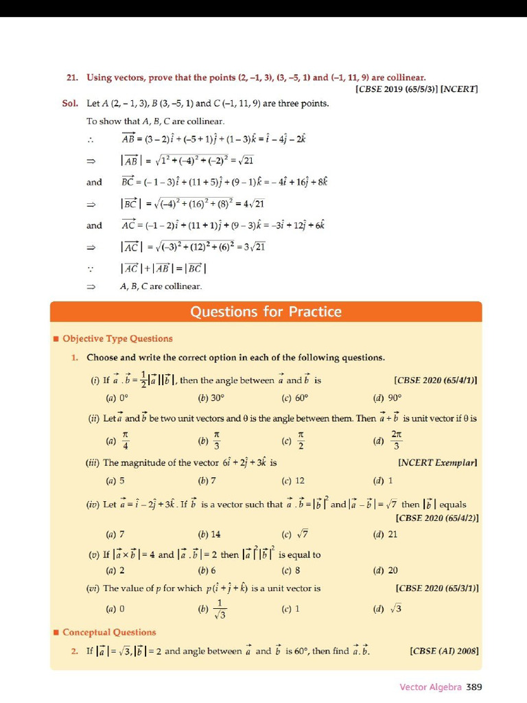 Vector | PDF