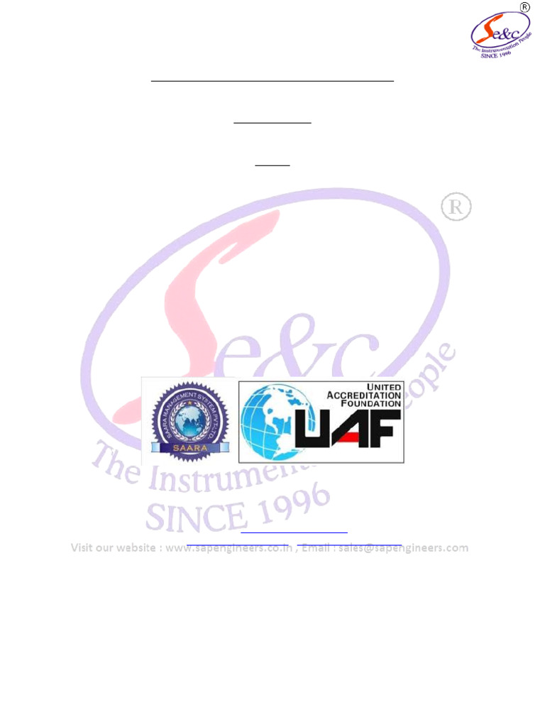 Manual Multiprocess Control Trainer | PDF | Feedback | Instrumentation
