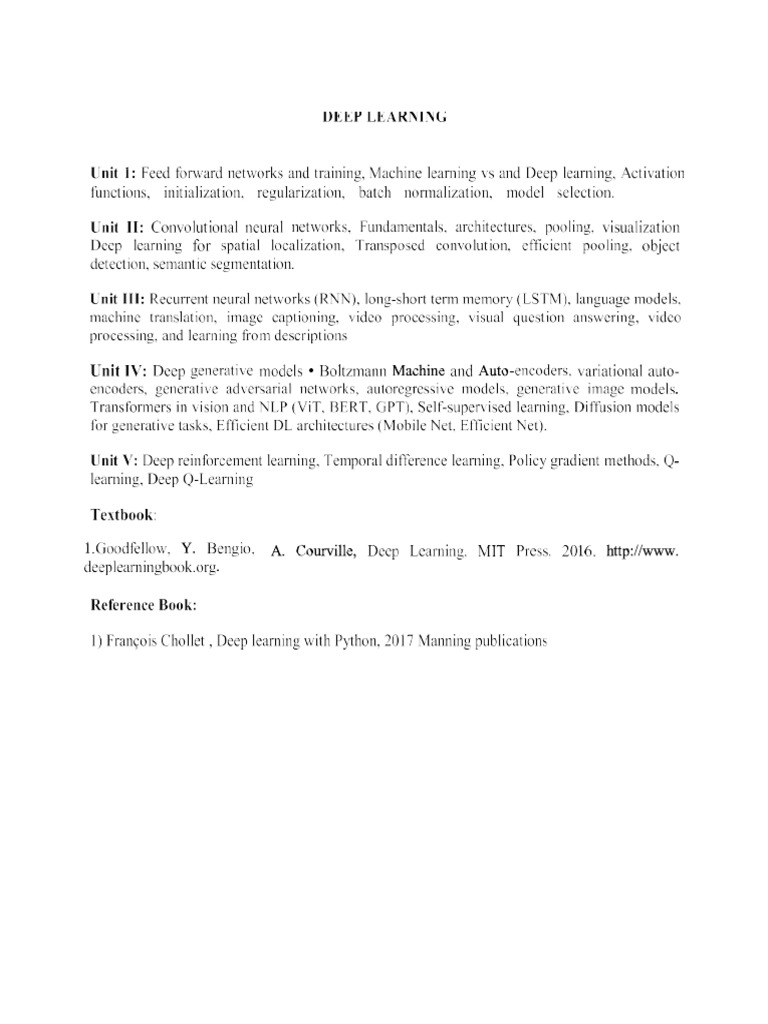 Deep Learning | PDF