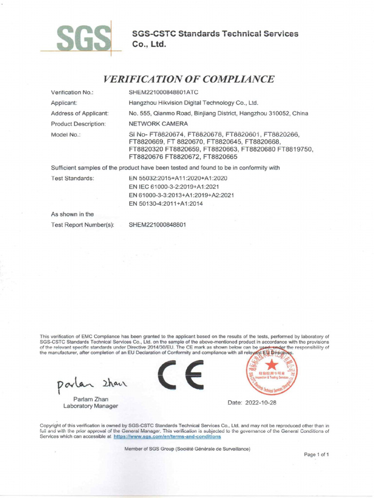 SGS | PDF