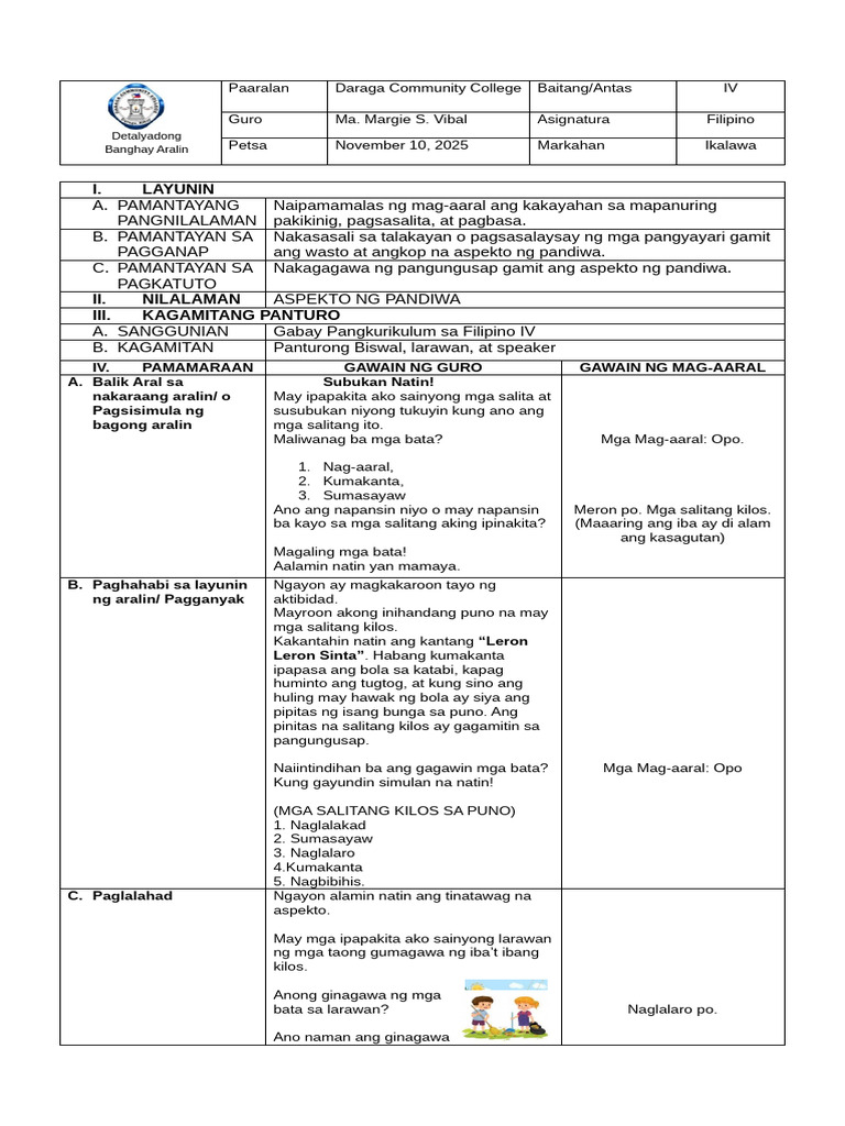 LP in Fil For Demo - Marj | PDF
