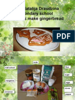 Rigas Natalijas Draudzinas Students Make Gingerbread