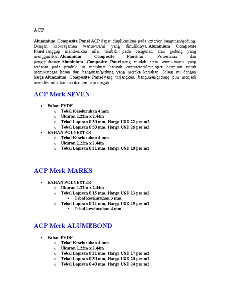 Acp | PDF
