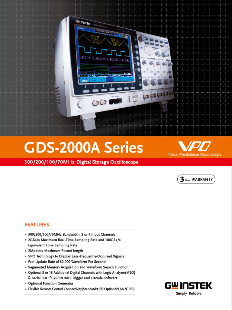 GDS-2000A | PDF