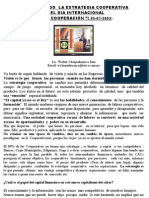 La Estrategia Del Cooperativismo Como Modelo Empresarial