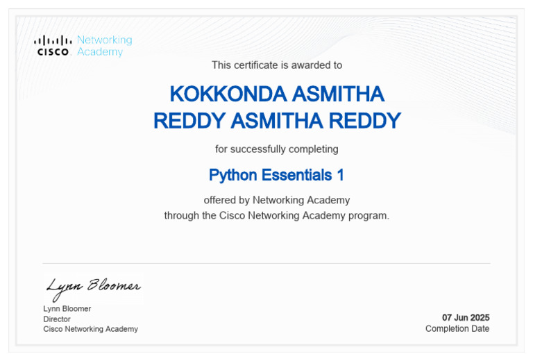 Python Essential 1 | PDF