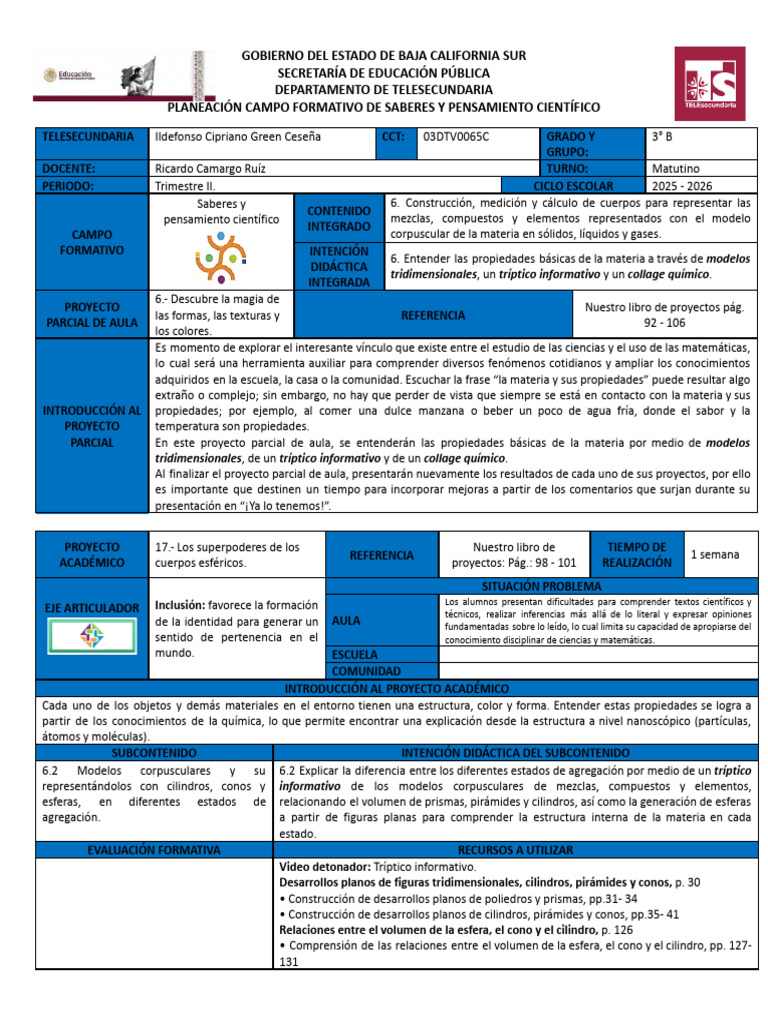 Copia de Proyecto Parcial de Aula SYPC (Richi) - 6 | PDF | Importar ...