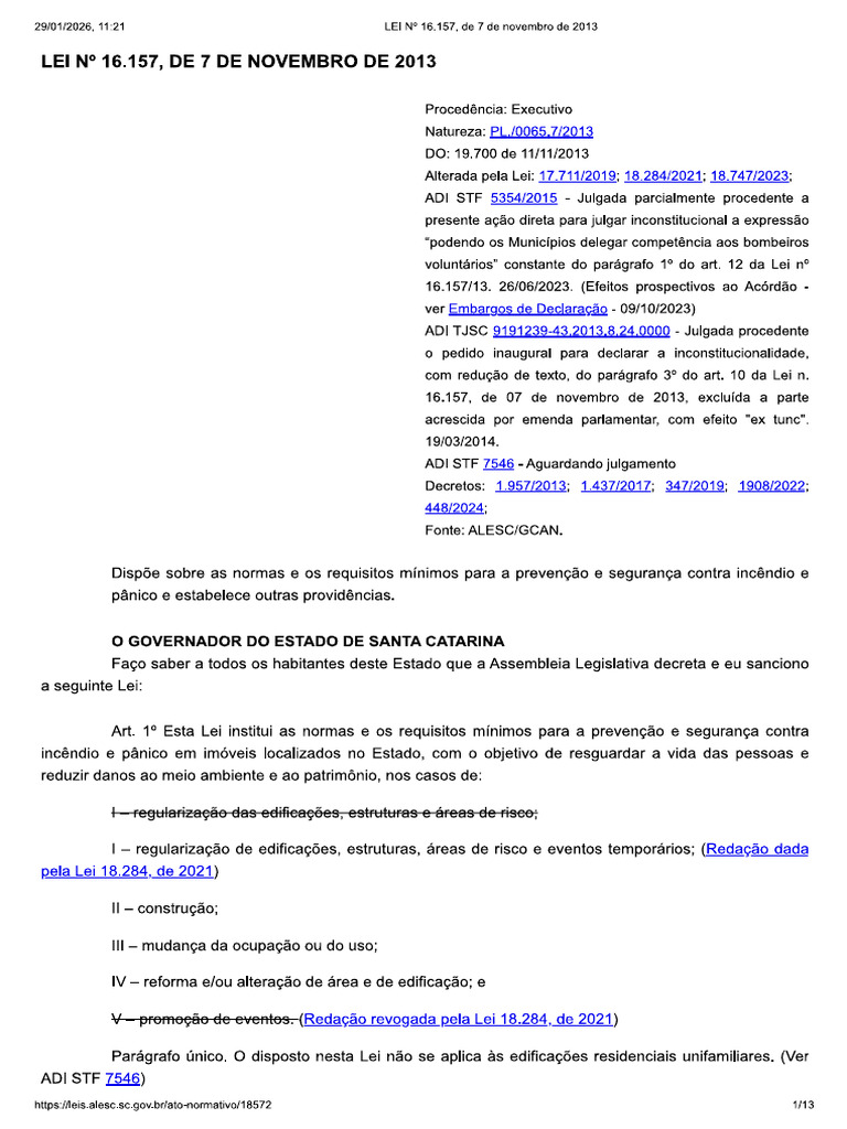 Lei Complementar #16.157 | PDF