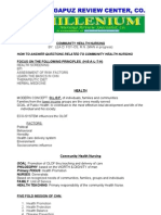 Download Community Health Nursing -- Handout by isaac_dre SN99171200 doc pdf