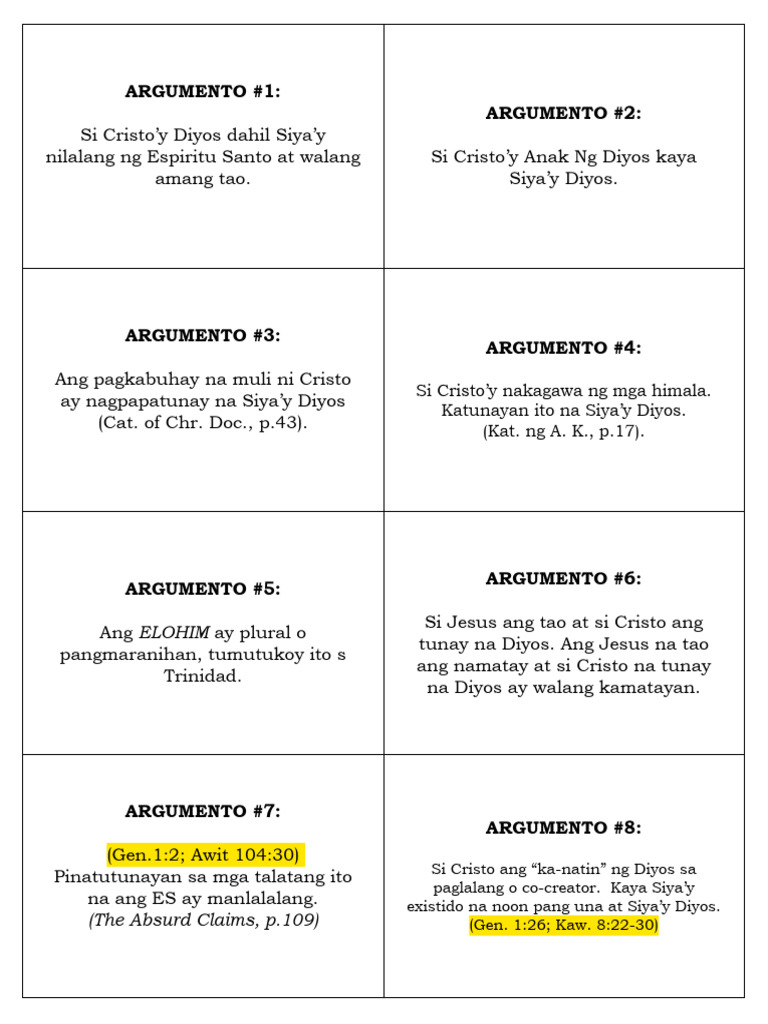 Argumento | PDF