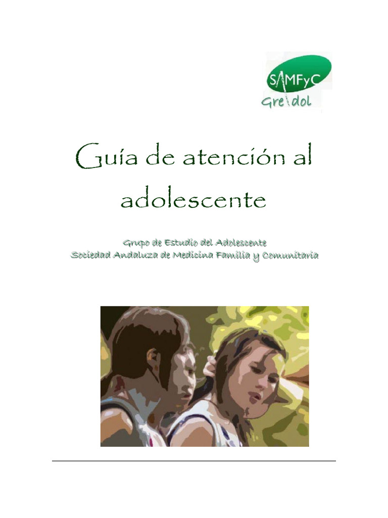 4 Guia de Atencion Al Adolescente Andalucia | PDF | Pubertad | Adolescencia