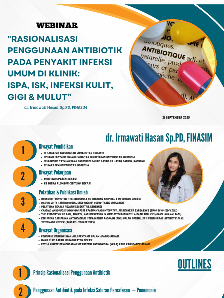 Rasionalisasi Penggunaan Antibiotikpada Penyakit Infeksi Umumdi Klinik ...