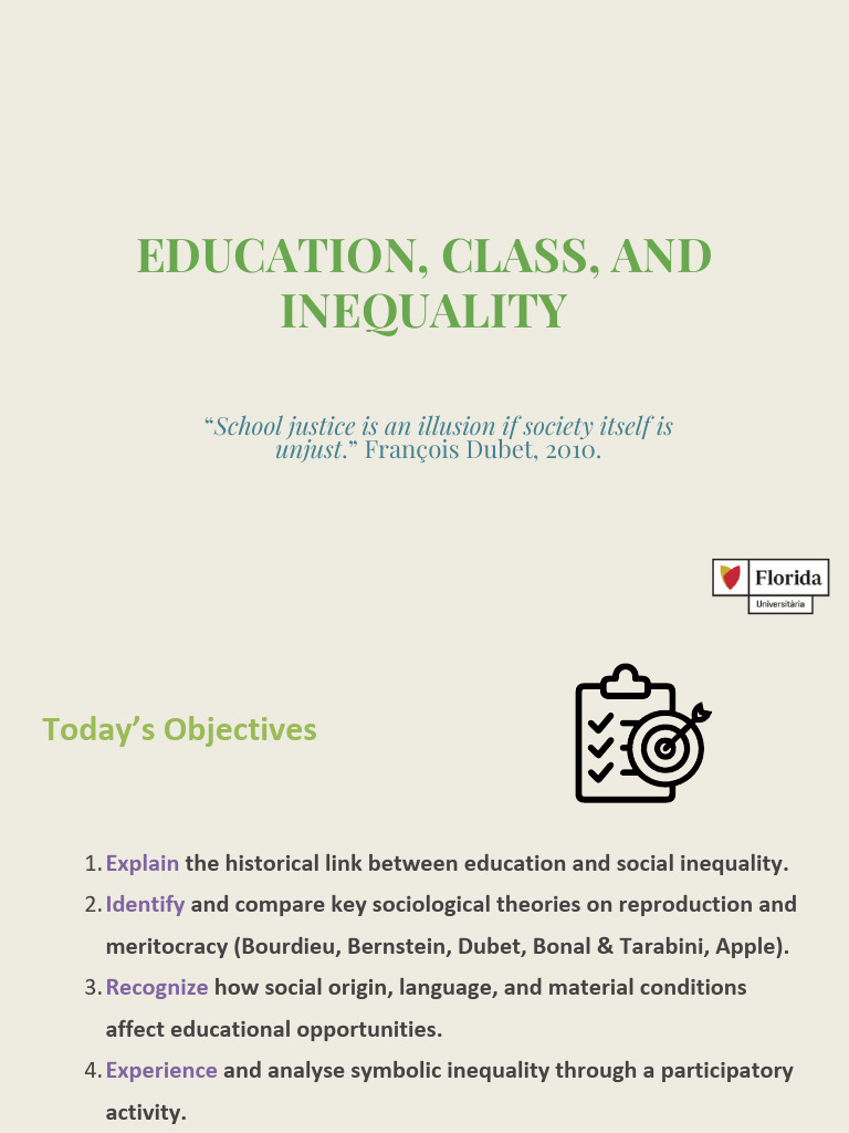 Education, Class, And Inequality | PDF | Social Inequality ...