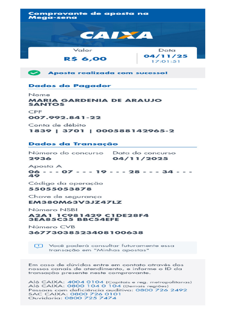 Comprovante2025 11 04 - 170209 | PDF