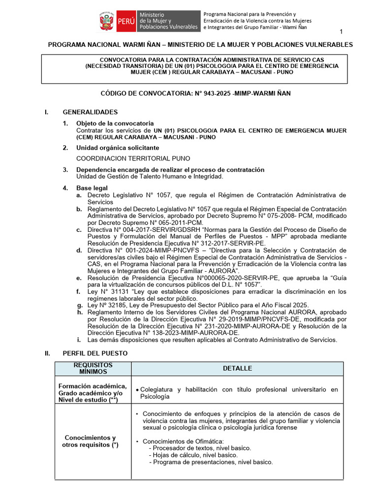 Programa Nacional para La Prevención y Erradicación de La Violencia ...