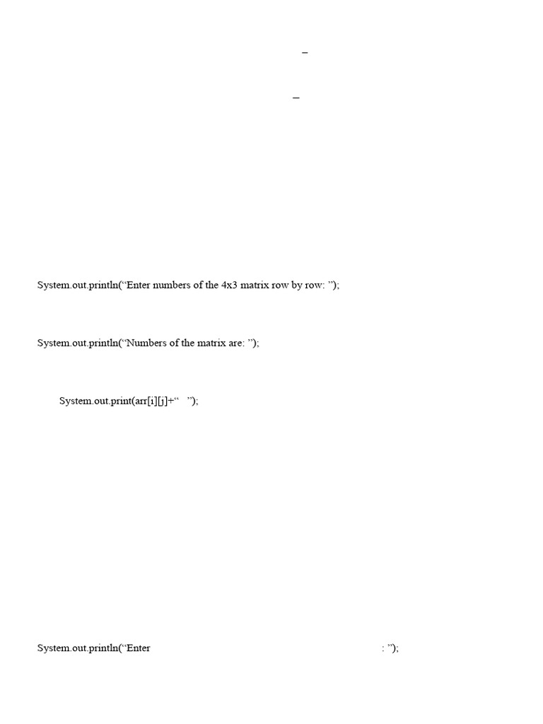 Solutions to Assignment No. 27 - Java Programs (231 to 240) | PDF ...