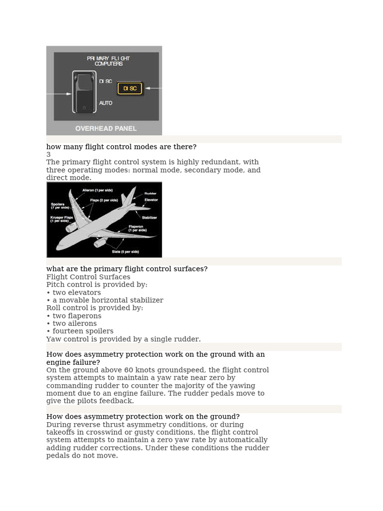 787 Flight Controls | PDF | Aircraft Flight Control System | Flight ...