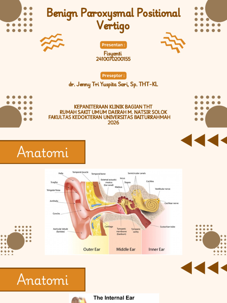 BPPV - Fisyanti | PDF
