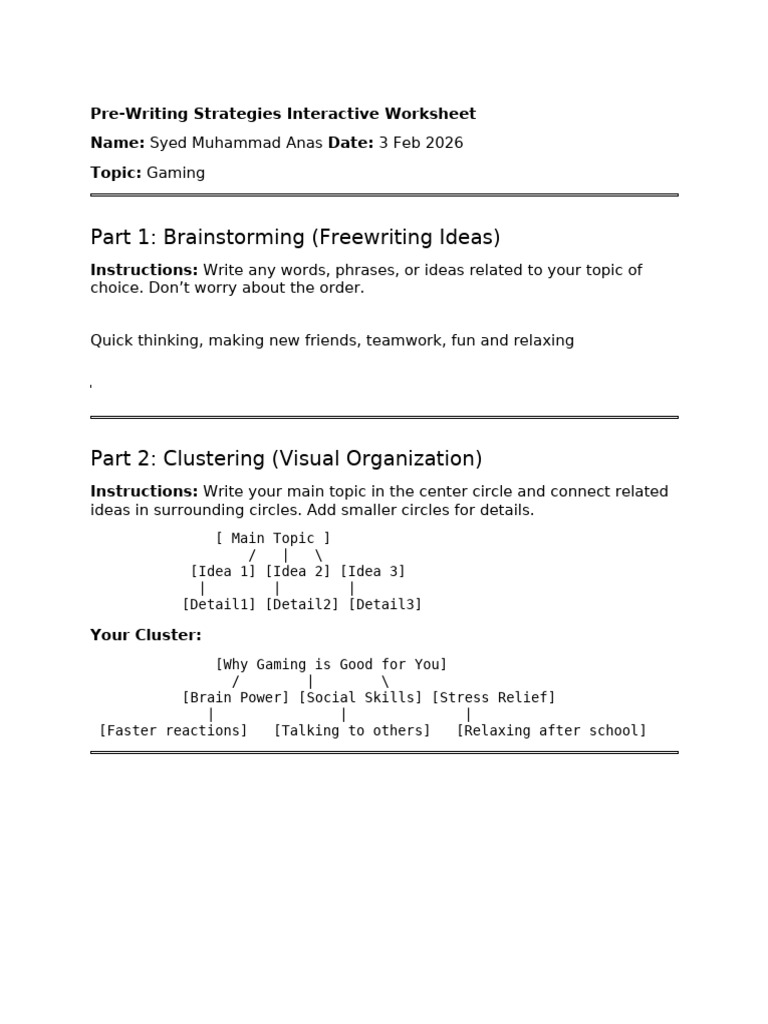 2202_Lab03(Short Task) | PDF | Thought | Learning