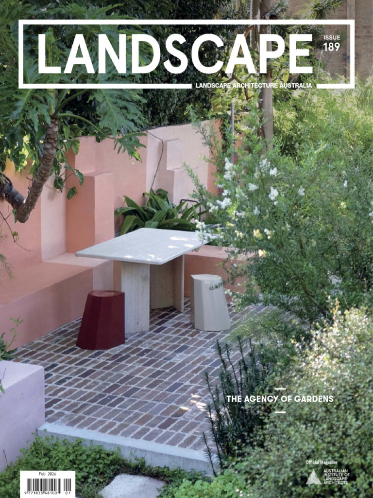 Landscape Architecture Australia - Issue 189, February 2026 | PDF | Sod ...